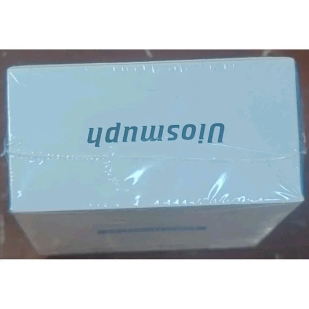 Uiosmuph LED‎ Wireless Silent Mouse- G12 Slim Rechargeable-White wireless